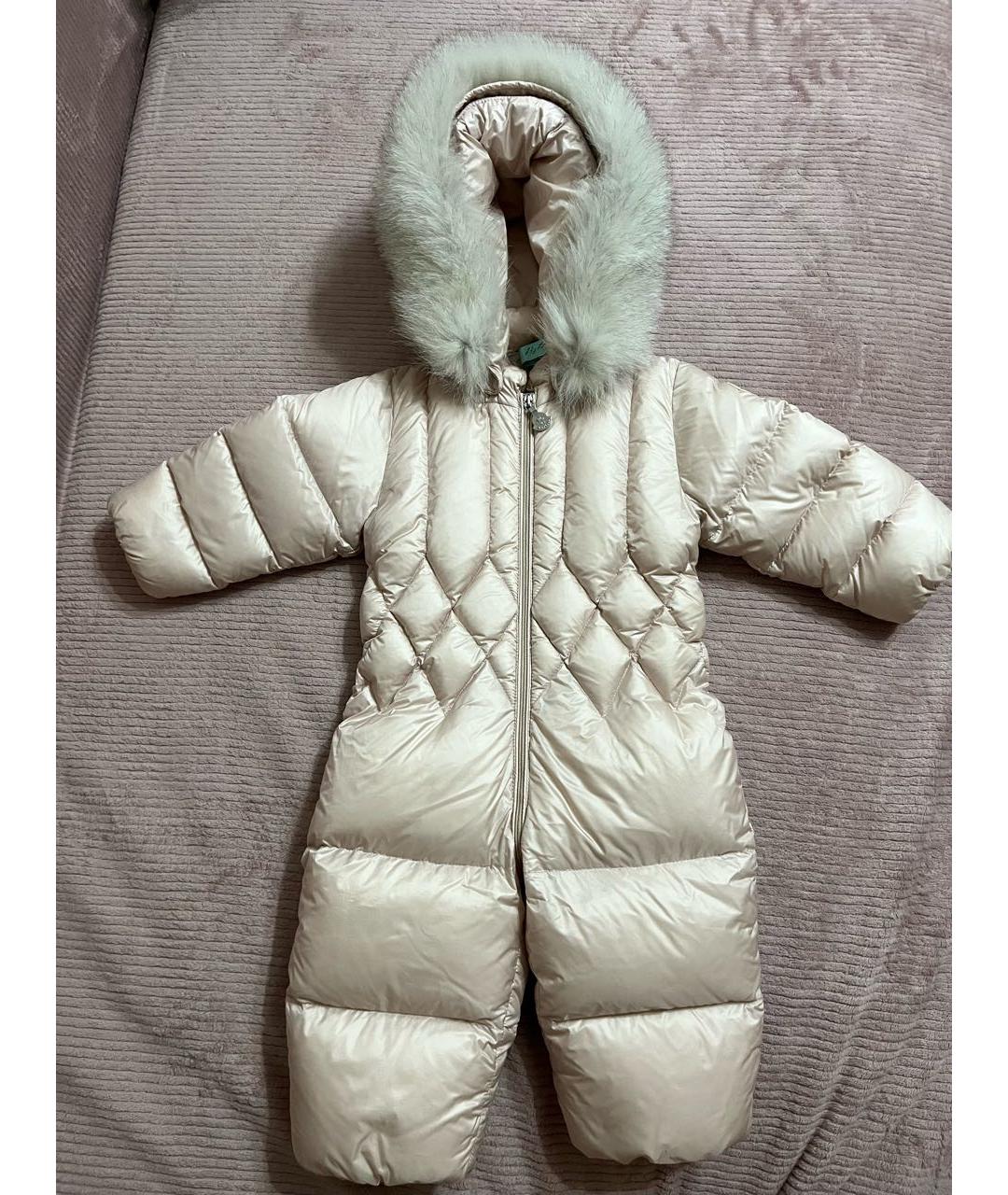 MONCLER Бежевый комбинезон, фото 8