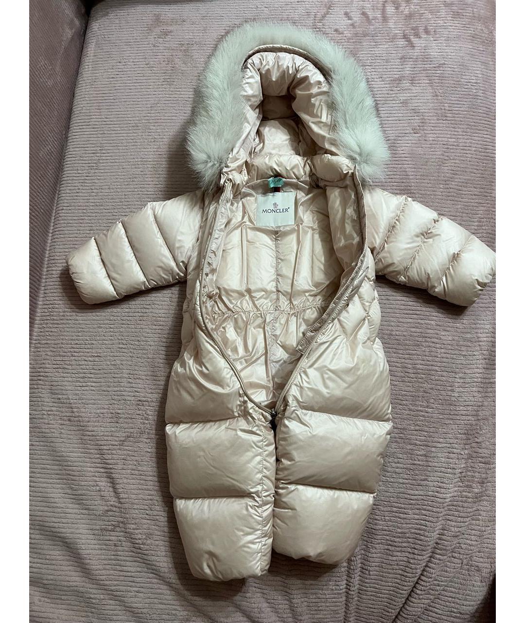 MONCLER Бежевый комбинезон, фото 2