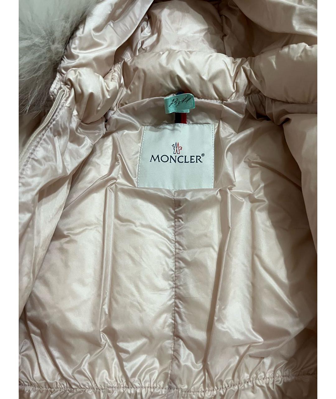 MONCLER Бежевый комбинезон, фото 3