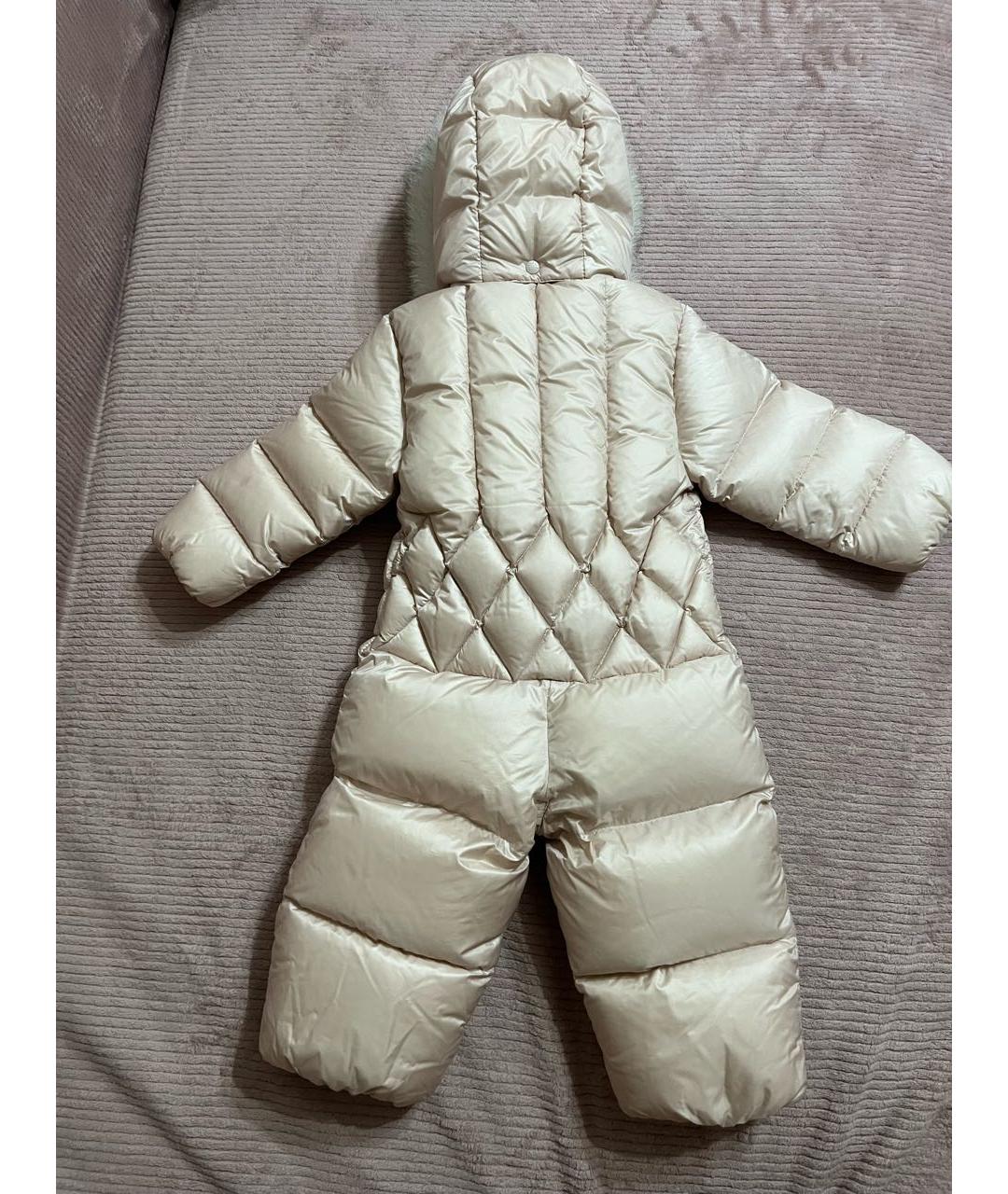 MONCLER Бежевый комбинезон, фото 4