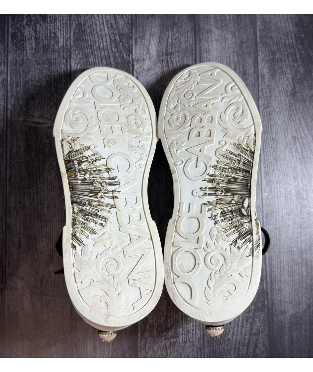 DOLCE&GABBANA Низкие кроссовки / кеды, фото 7