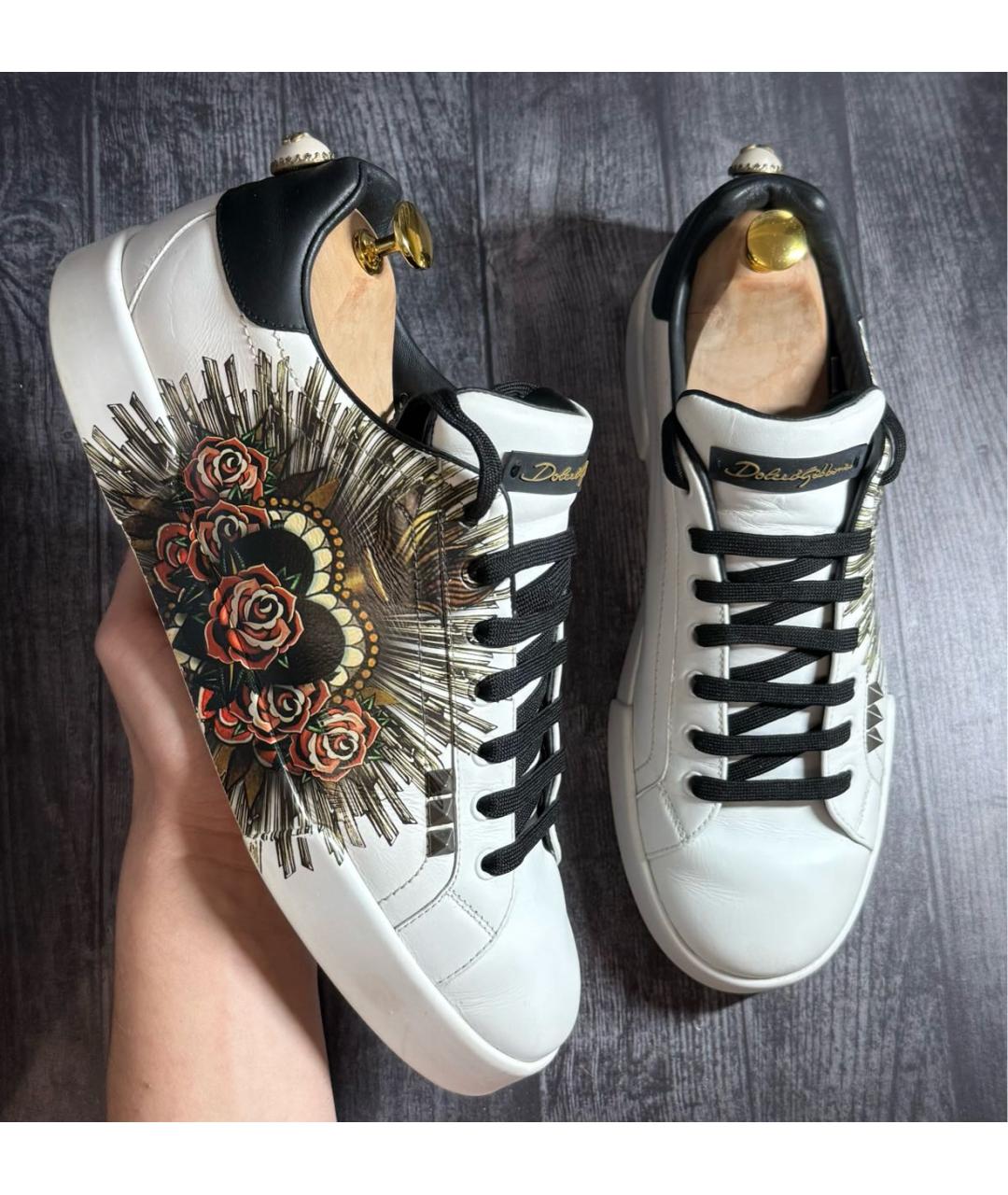 DOLCE&GABBANA Низкие кроссовки / кеды, фото 9