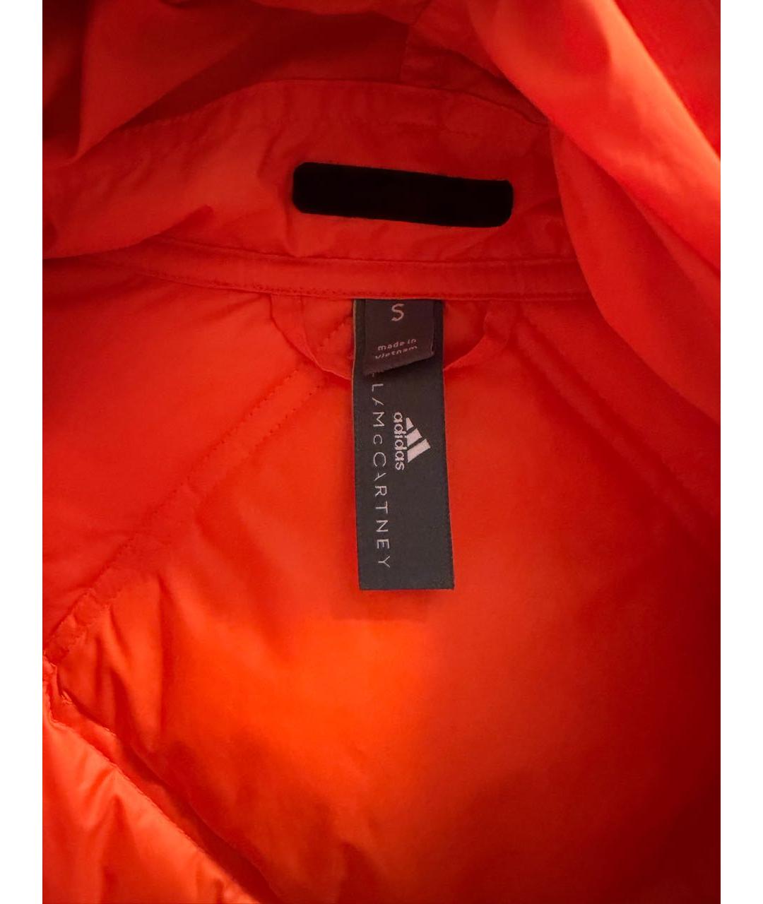 ADIDAS BY STELLA MCCARTNEY Оранжевый пуховик, фото 3