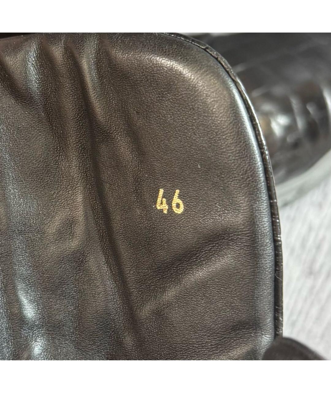 VERSACE Черные высокие кроссовки / кеды, фото 8