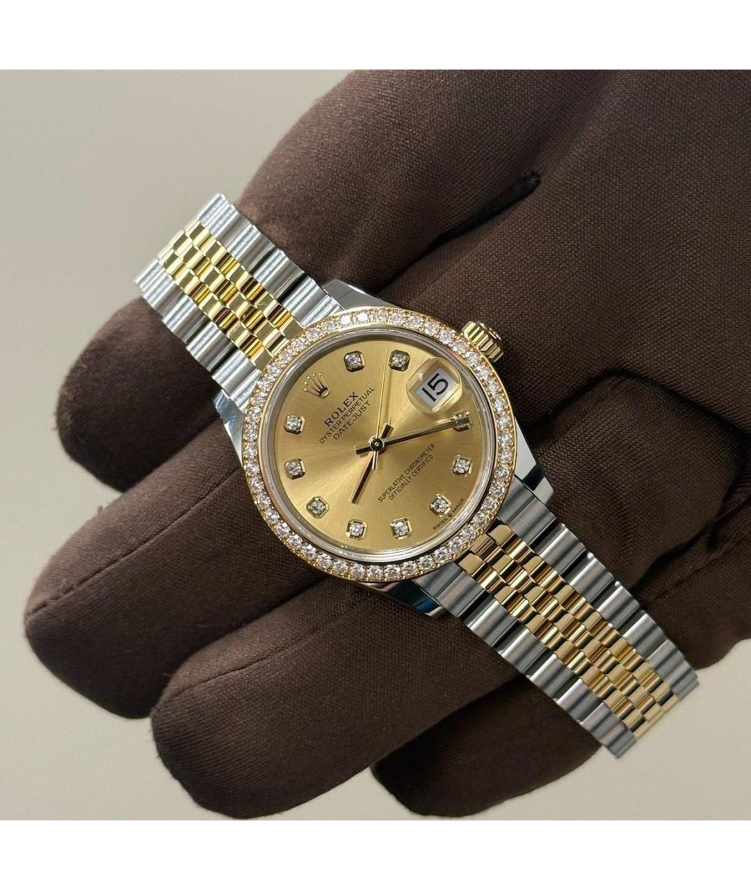 ROLEX Золотые часы из желтого золота, фото 2