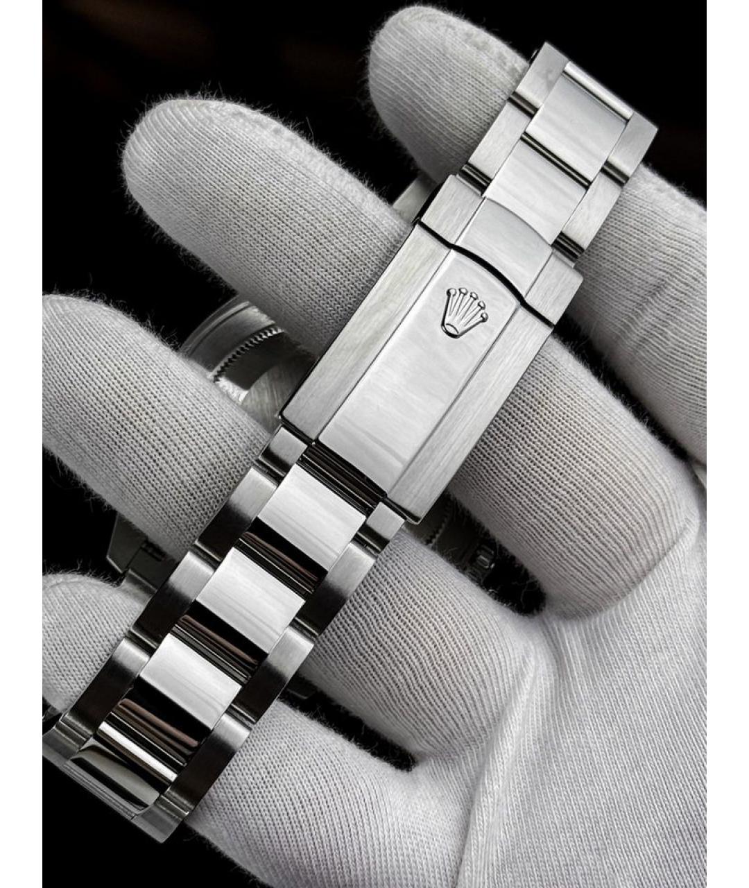 ROLEX Темно-синие часы, фото 7