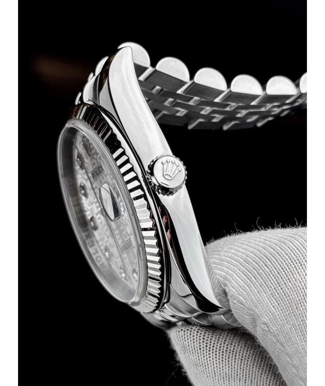 ROLEX Серые часы, фото 4