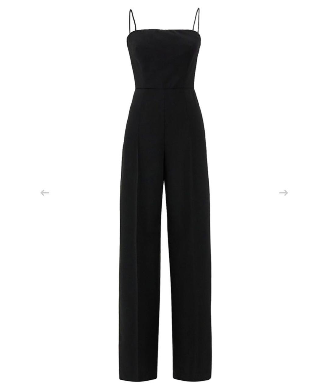 SPORTMAX Черный шерстяной комбинезон, фото 1