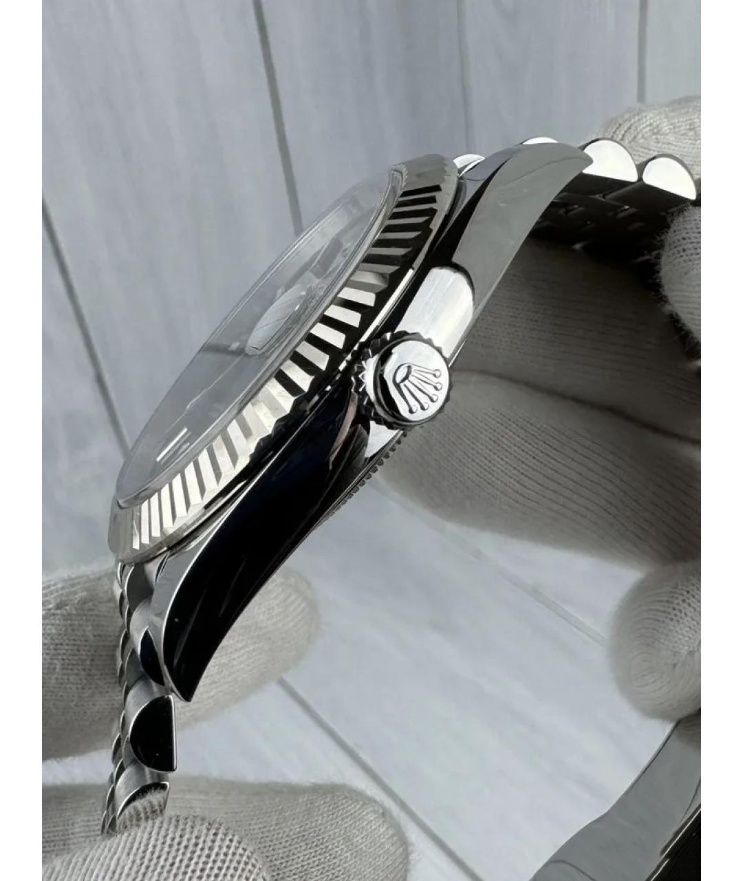 ROLEX Темно-синие часы, фото 4