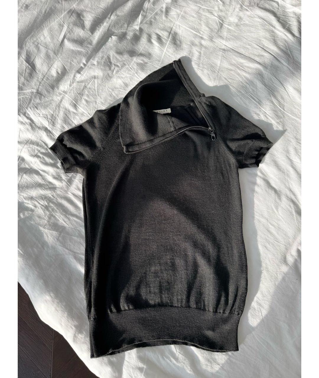 CELINE Антрацитовый кашемировый джемпер / свитер, фото 3