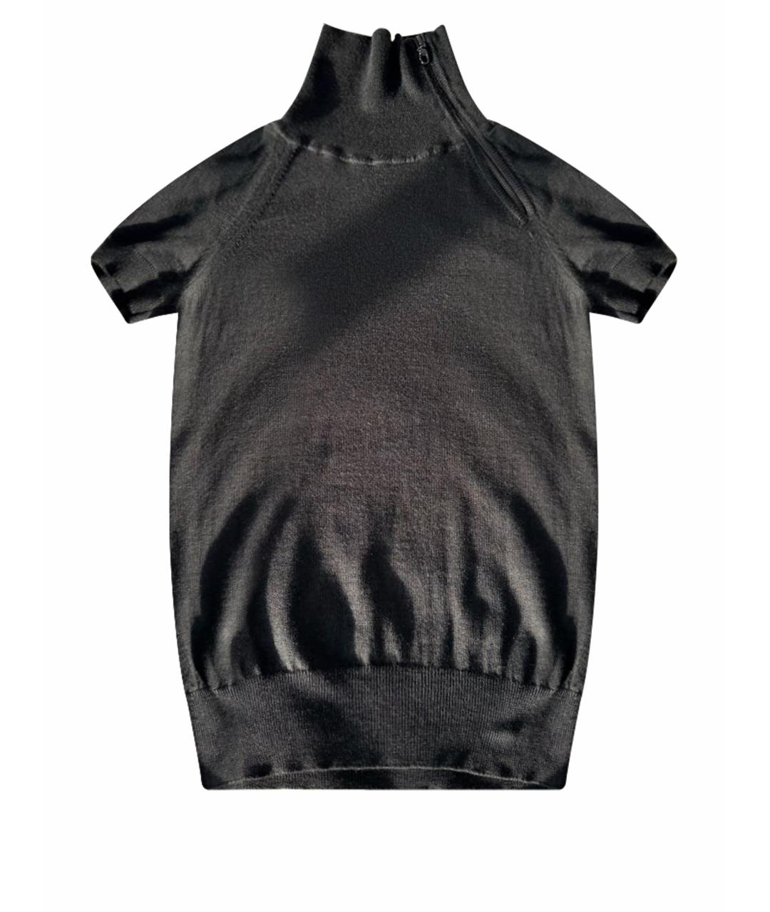 CELINE Антрацитовый кашемировый джемпер / свитер, фото 1