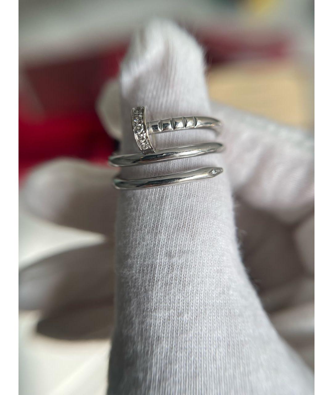 CARTIER Белое кольцо из белого золота, фото 3