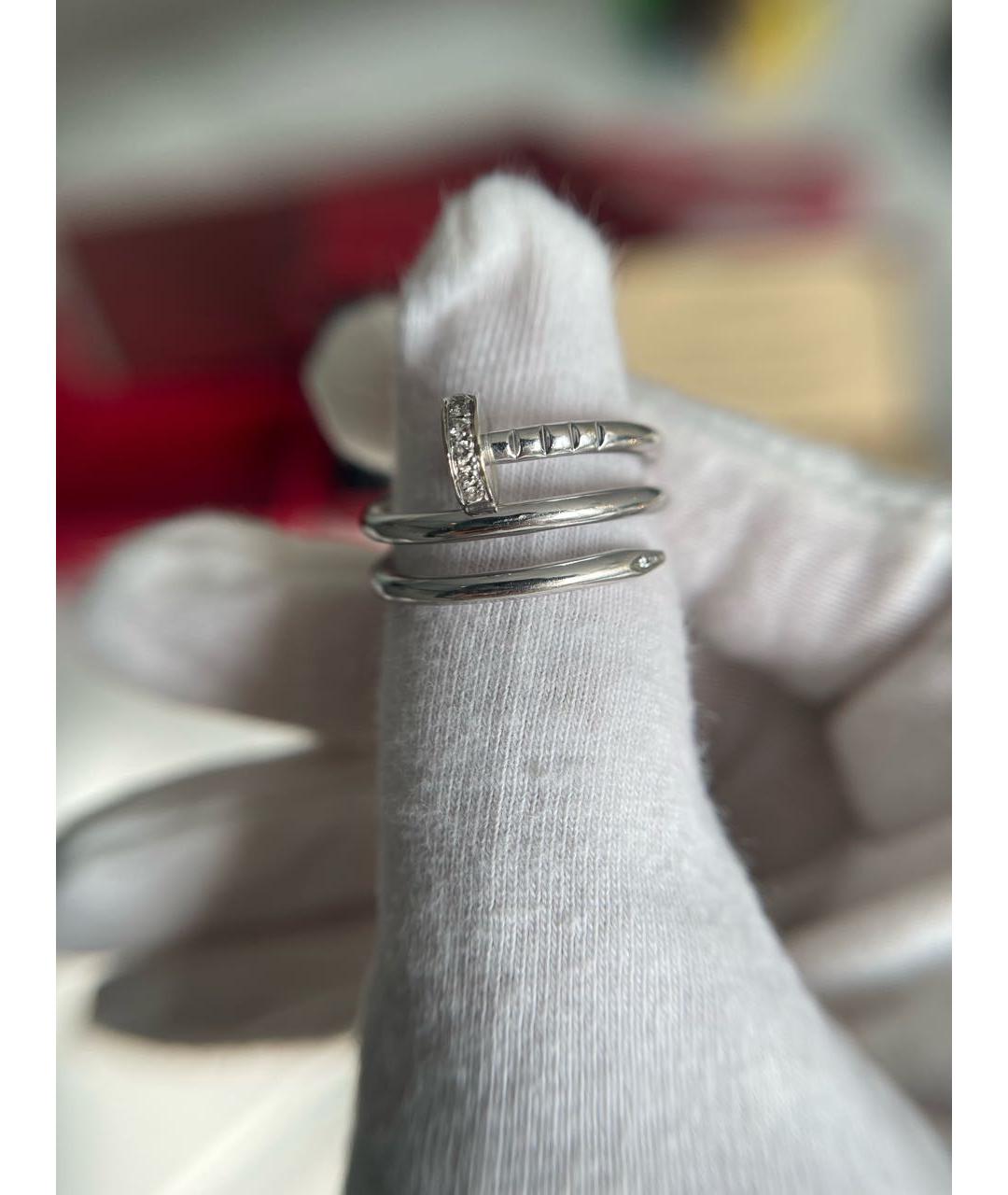 CARTIER Белое кольцо из белого золота, фото 2