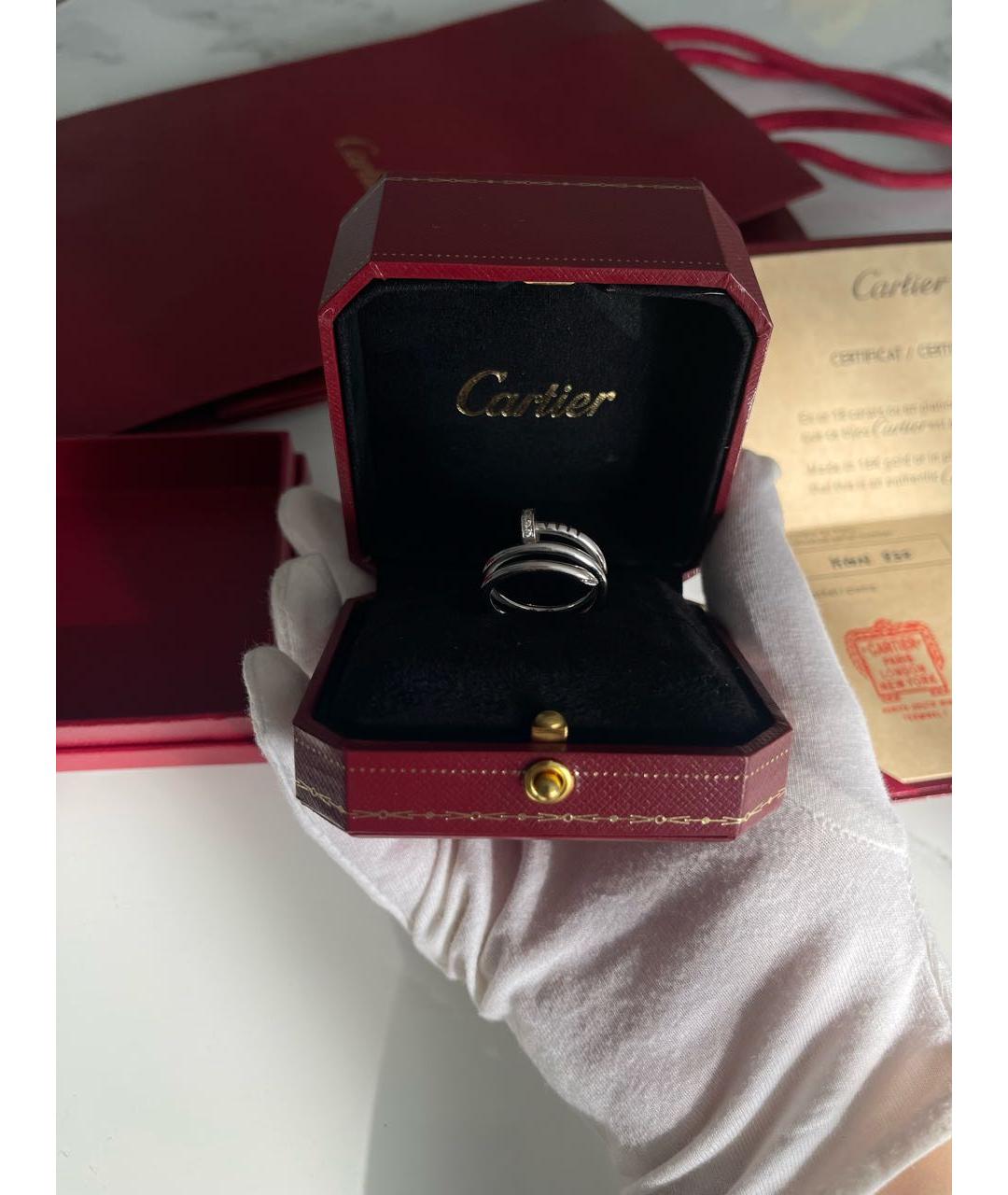 CARTIER Белое кольцо из белого золота, фото 6