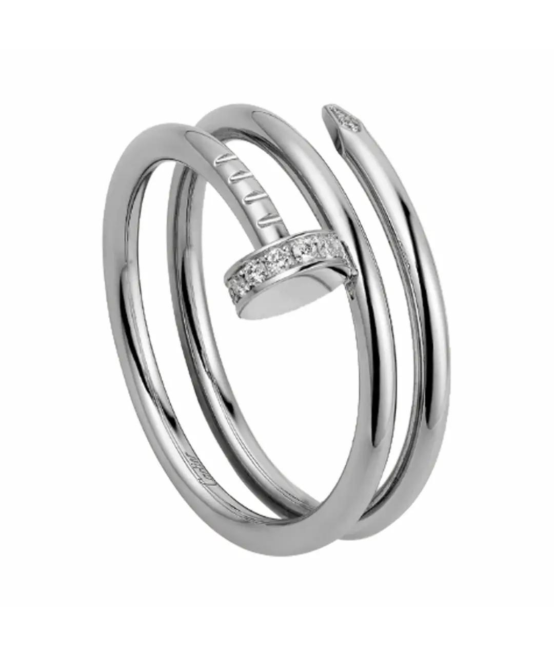 CARTIER Белое кольцо из белого золота, фото 1