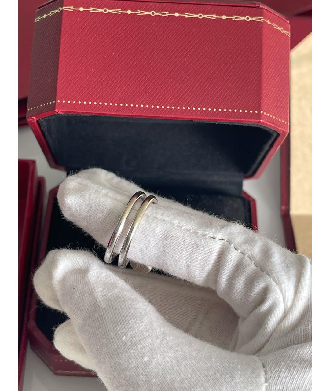 CARTIER Белое кольцо из белого золота, фото 4