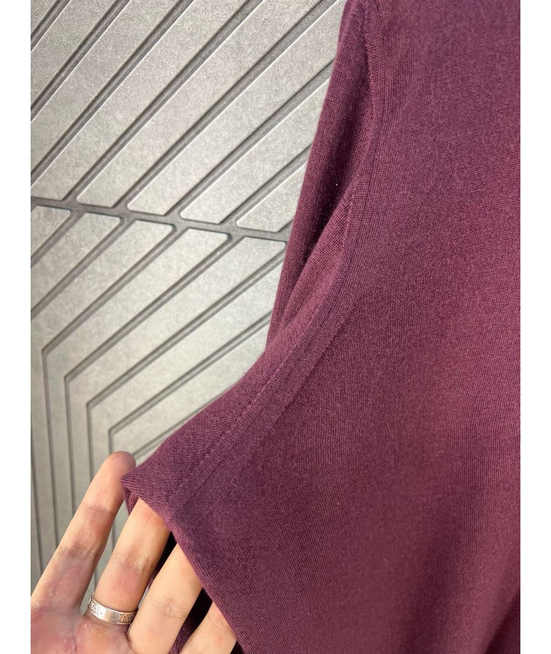 KITON Бордовая кашемировая водолазка, фото 4