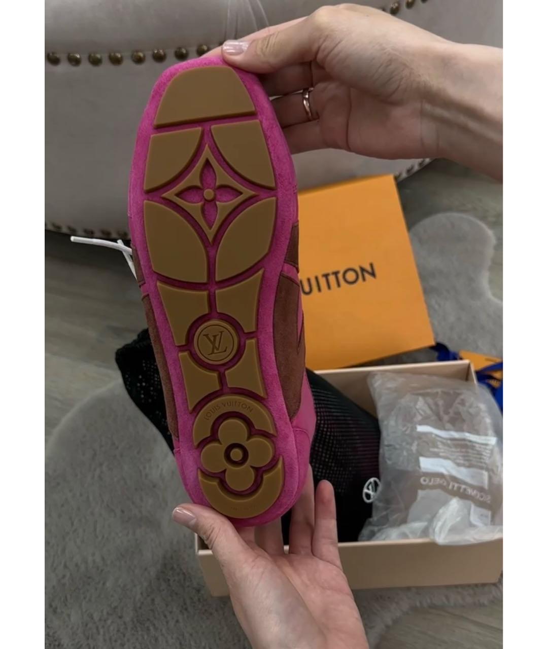 LOUIS VUITTON Мульти кеды, фото 5