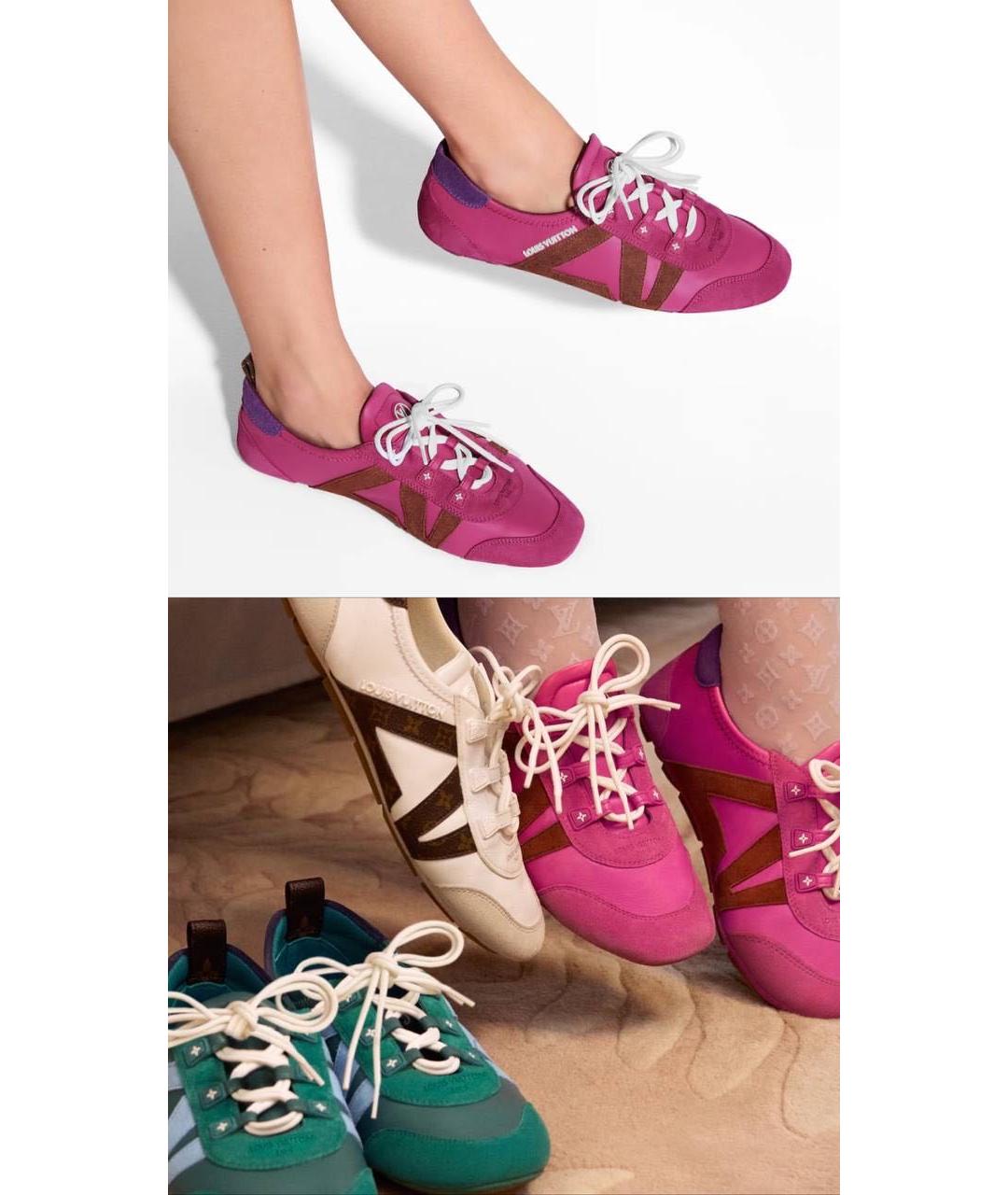 LOUIS VUITTON Мульти кеды, фото 3