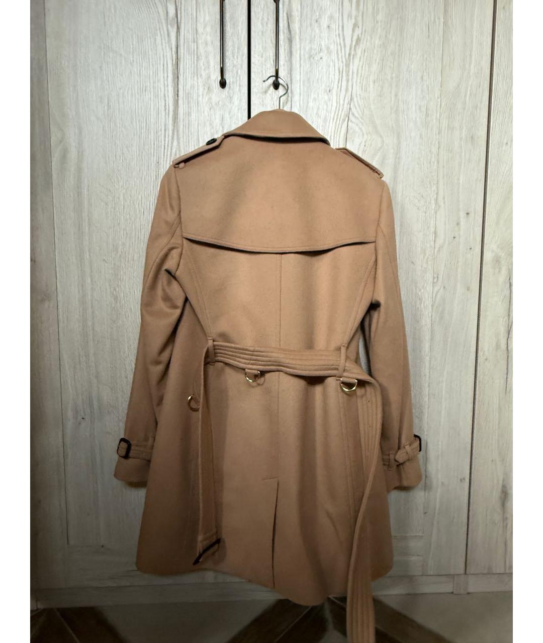 BURBERRY Бежевое пальто, фото 7