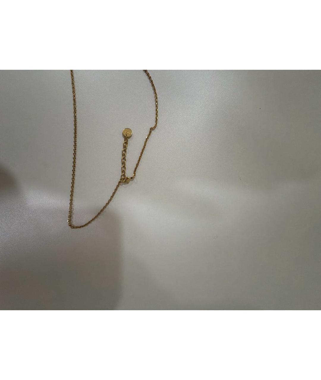 CHRISTIAN DIOR Золотая металлическая цепочка, фото 3