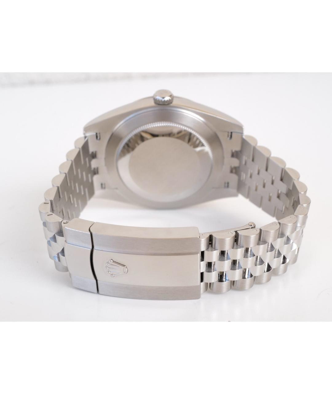 ROLEX Синие часы из белого золота, фото 3