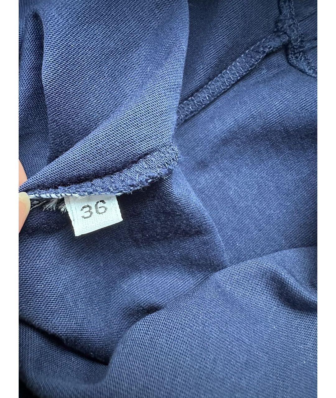 BALMAIN Синяя майка, фото 6