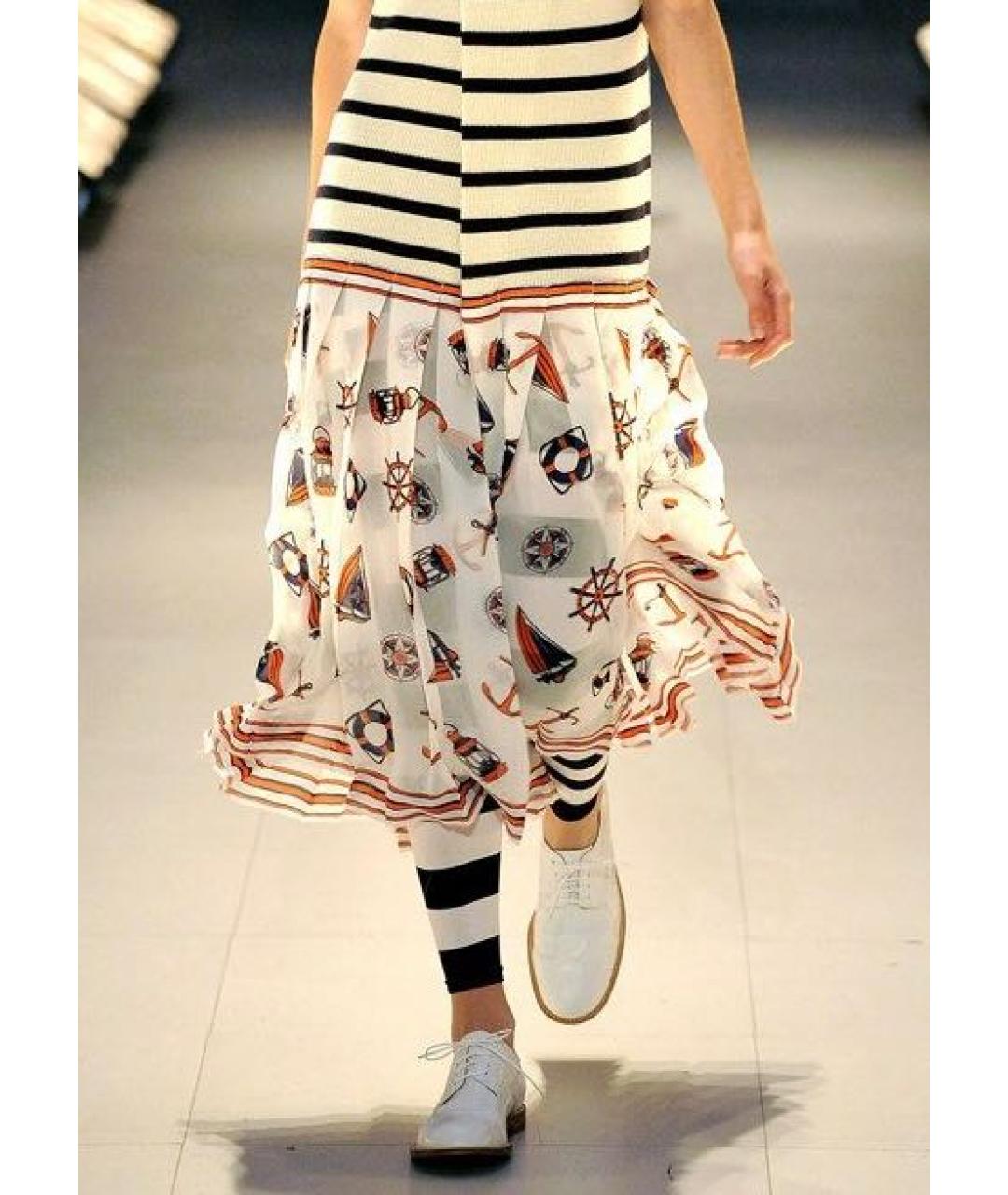 MIU MIU Белые хлопковые шорты, фото 6