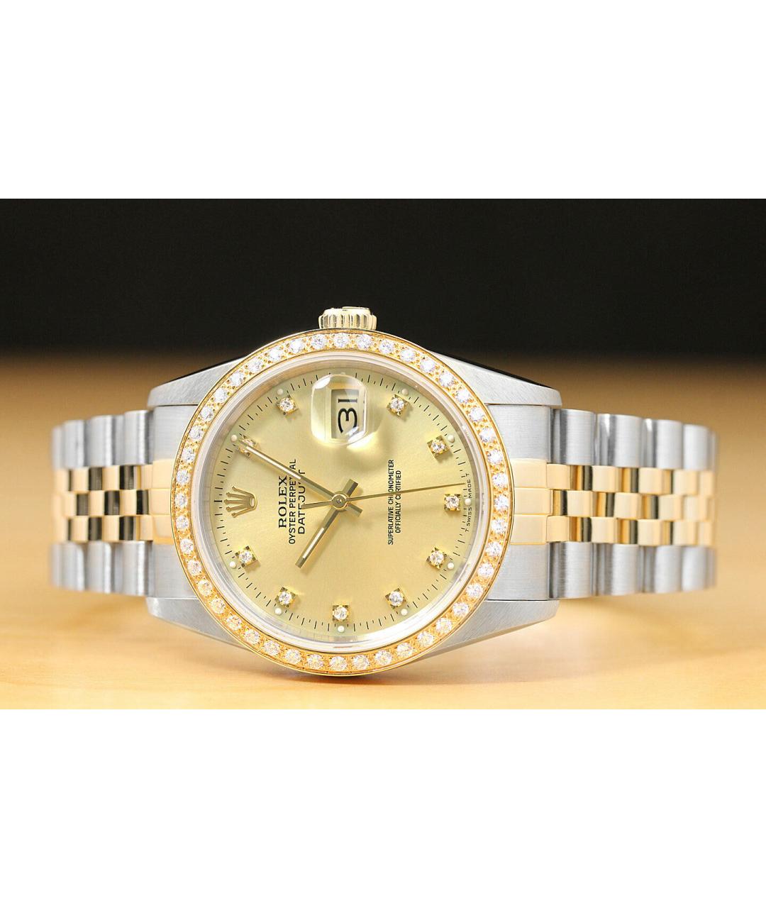 ROLEX Золотые часы из желтого золота, фото 3