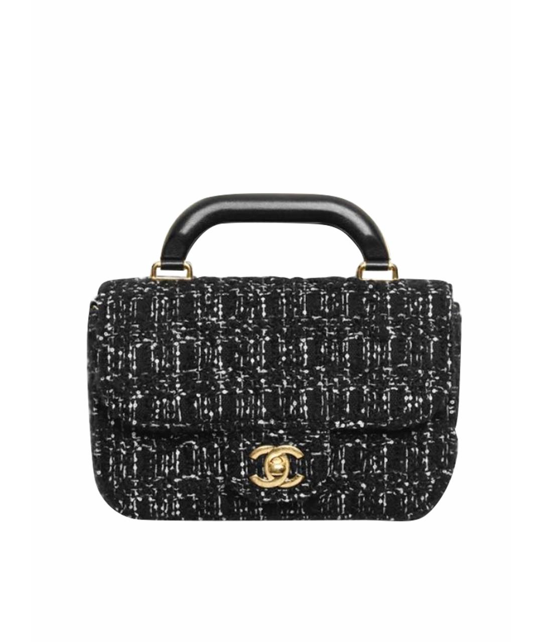 CHANEL Черная сумка через плечо, фото 1