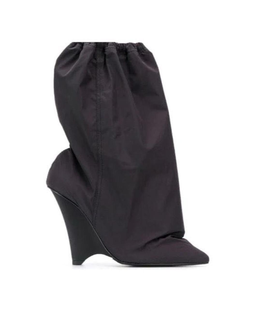 YEEZY Черные полусапоги, фото 1