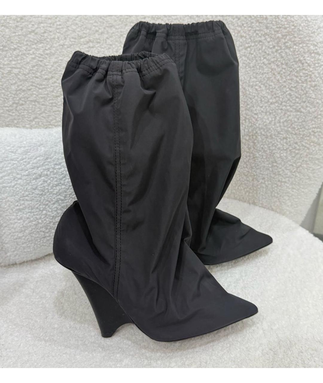 YEEZY Черные полусапоги, фото 2