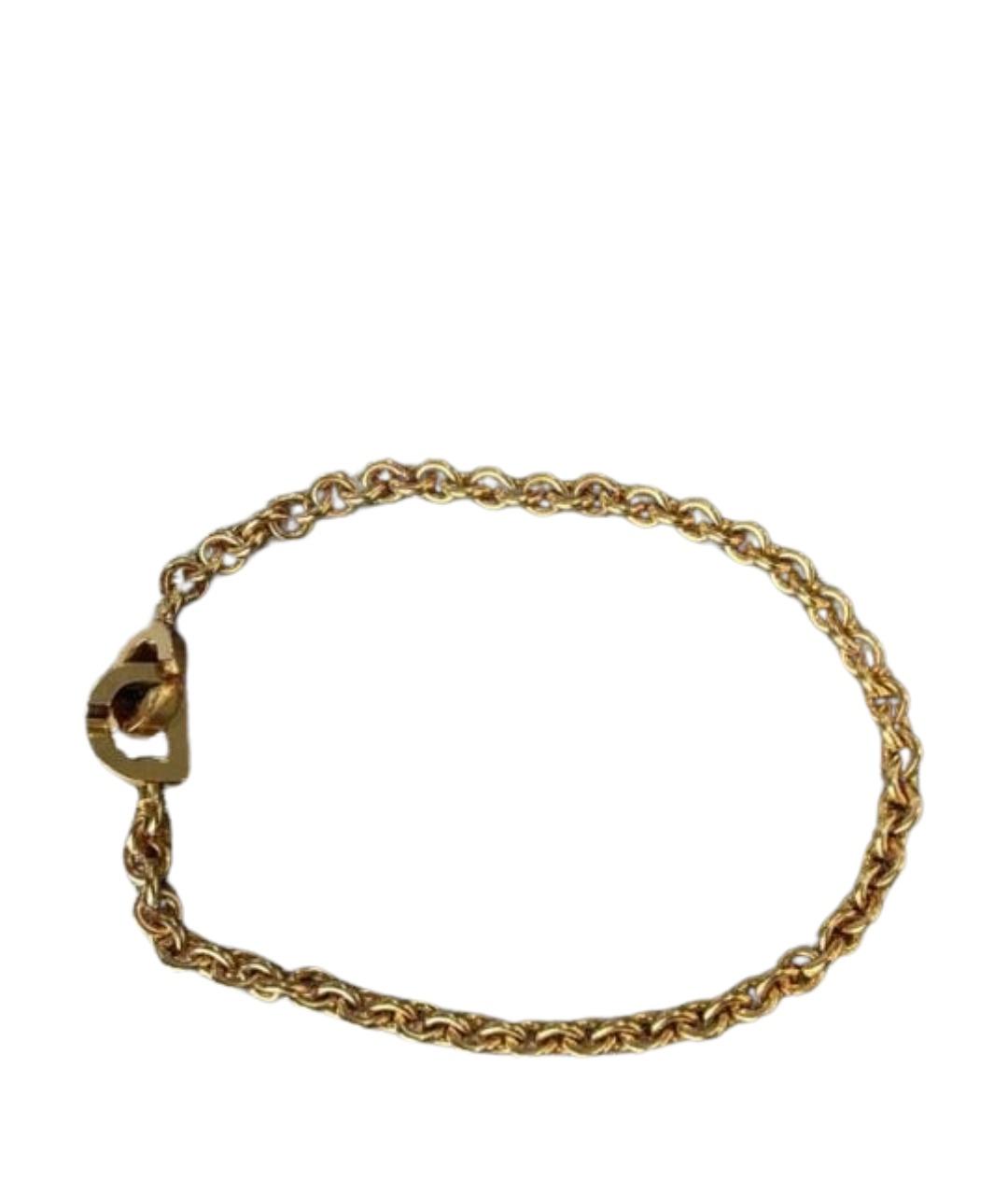 CHRISTIAN DIOR Золотая металлическая цепочка, фото 1