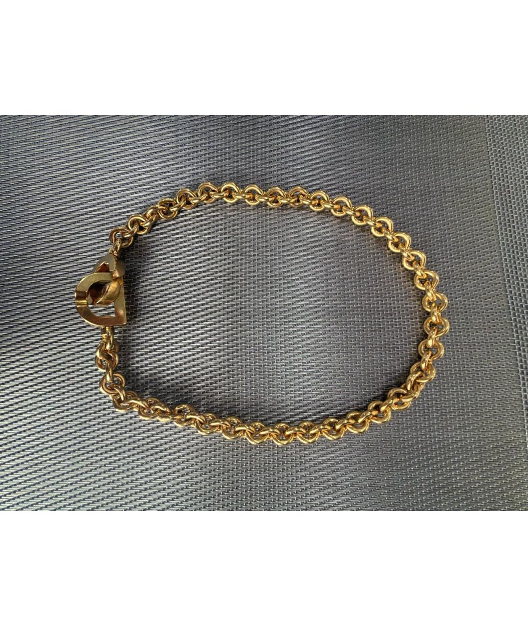 CHRISTIAN DIOR Золотая металлическая цепочка, фото 2