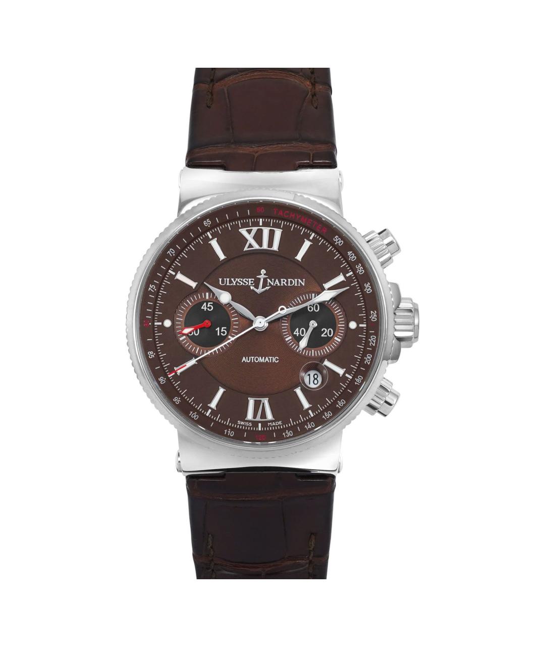 Ulysse Nardin Коричневые часы, фото 1