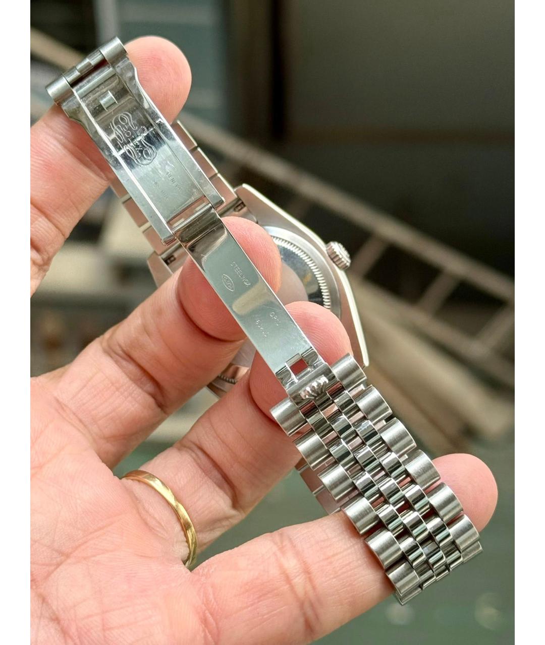 ROLEX Белые часы из белого золота, фото 4