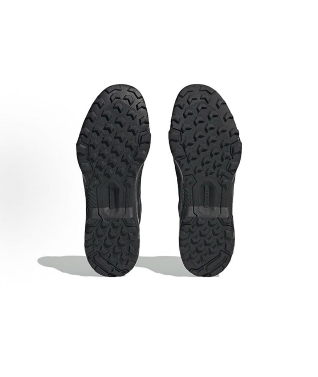 ADIDAS Черные текстильные высокие кроссовки / кеды, фото 6