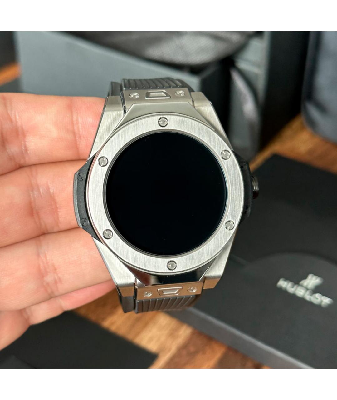 HUBLOT Черные часы, фото 2