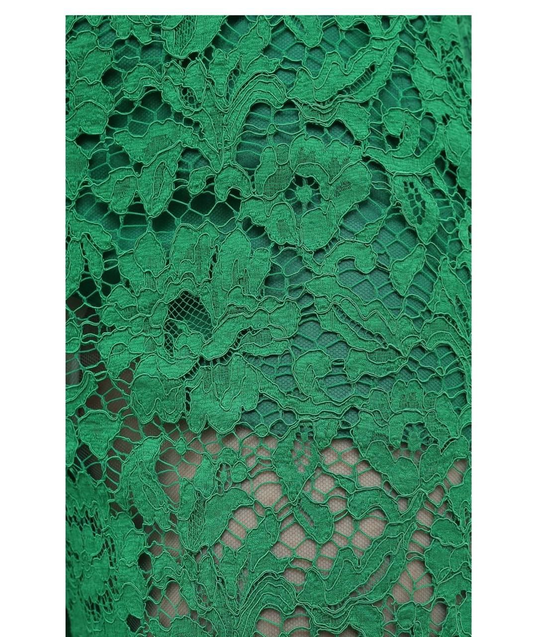VALENTINO Зеленые прямые брюки, фото 5