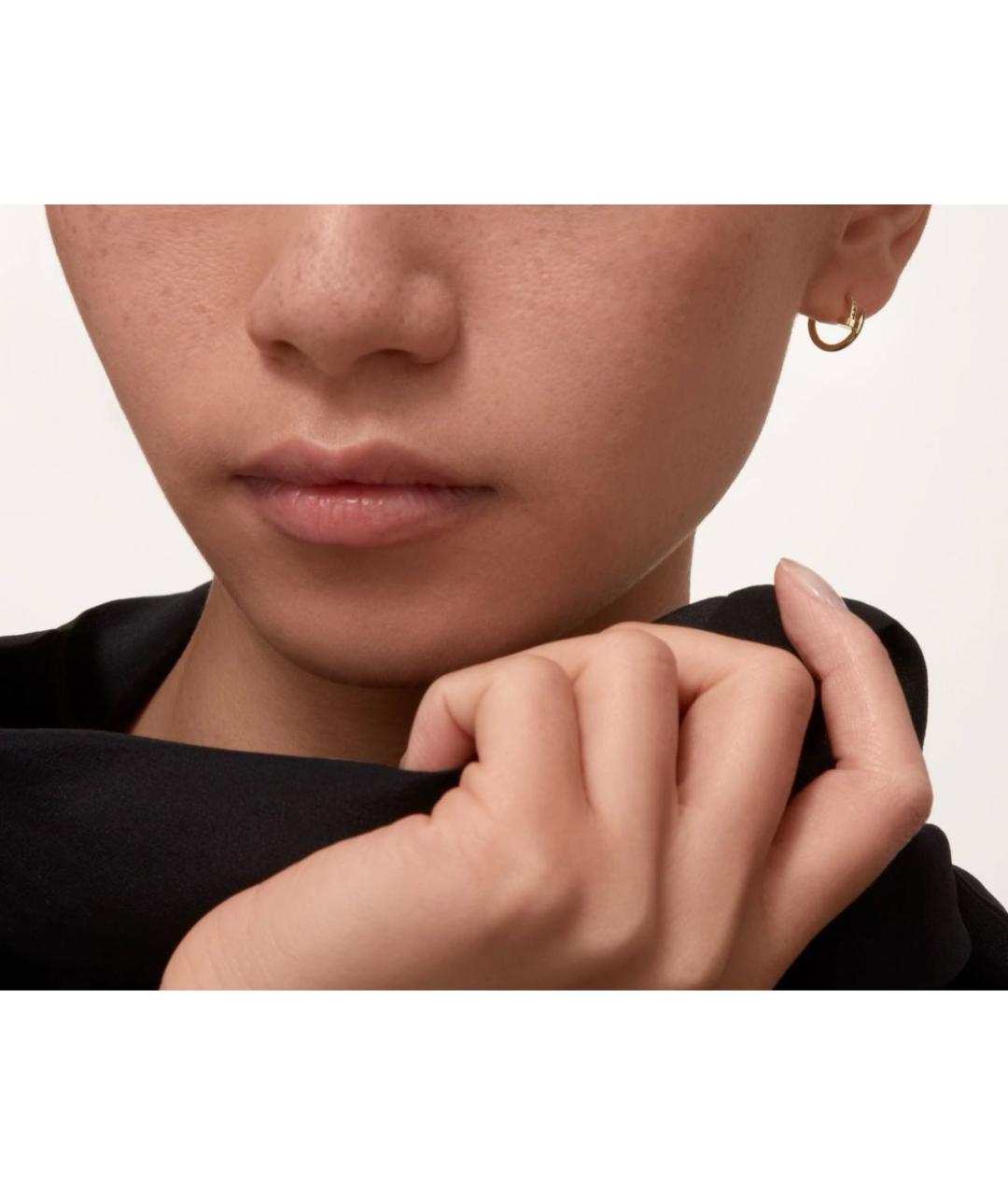 CARTIER Желтые серьги из желтого золота, фото 4