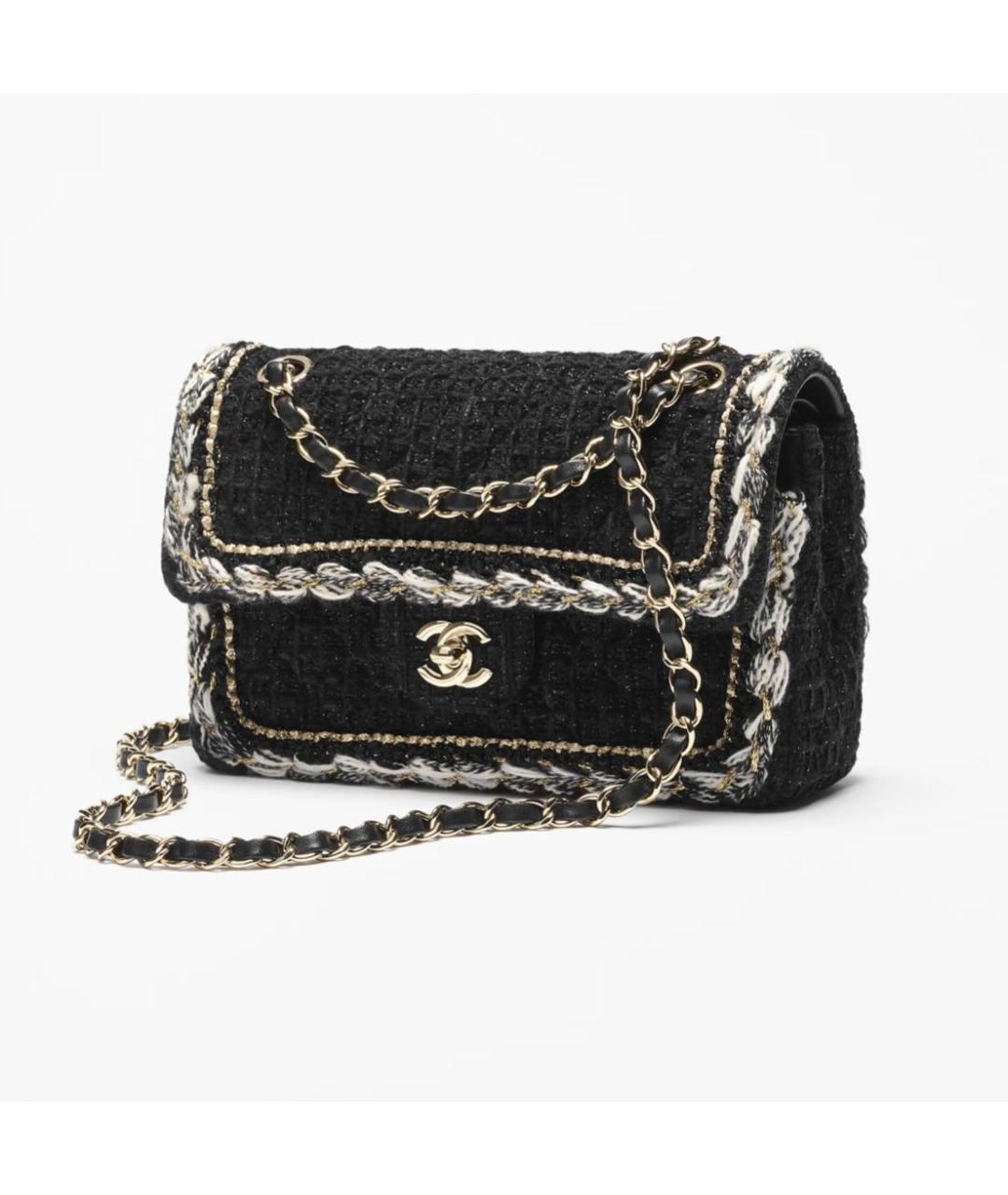 CHANEL Черная сумка через плечо, фото 2