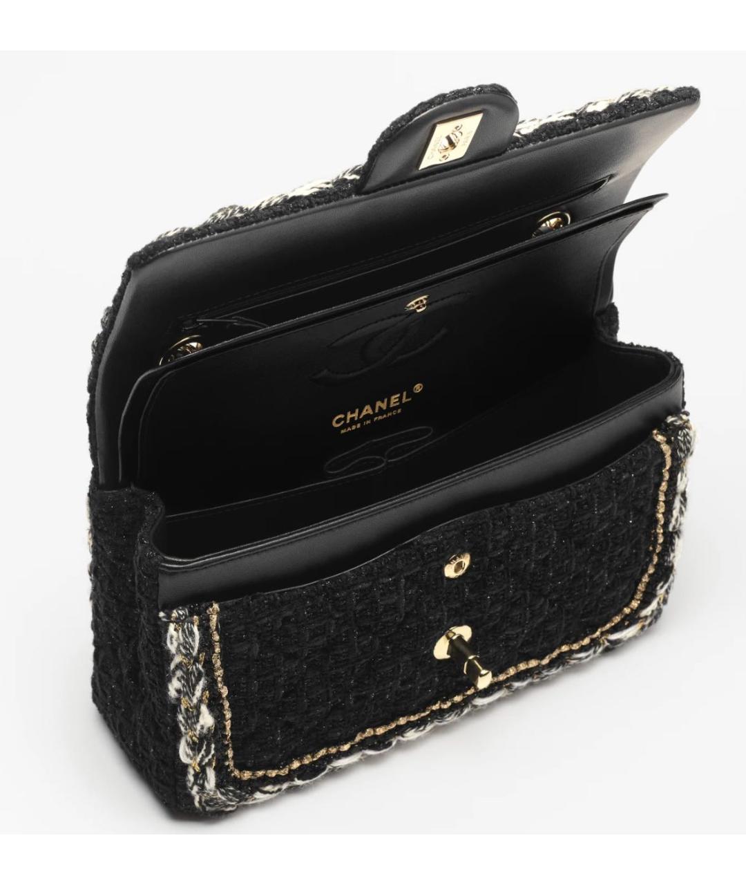 CHANEL Черная сумка через плечо, фото 3