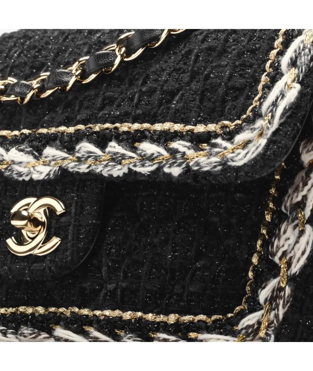 CHANEL Черная сумка через плечо, фото 4