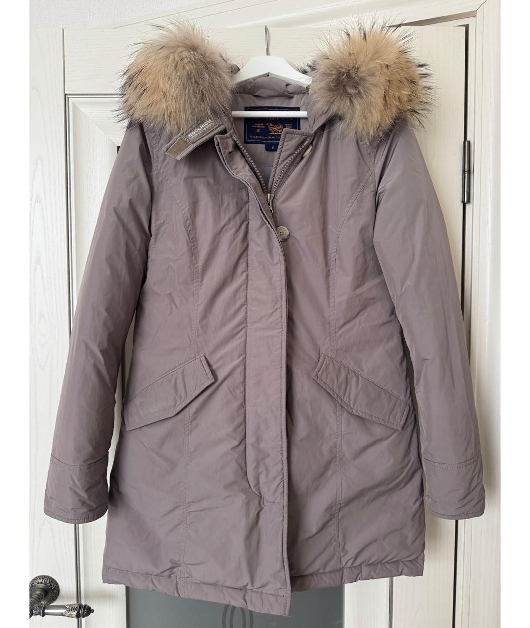 WOOLRICH Бежевый пуховик, фото 8