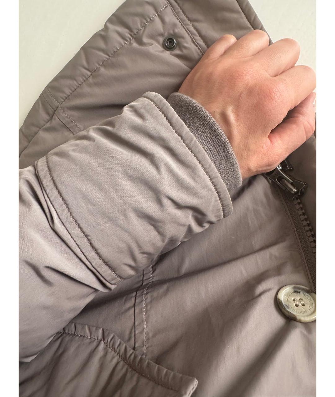 WOOLRICH Бежевый пуховик, фото 6