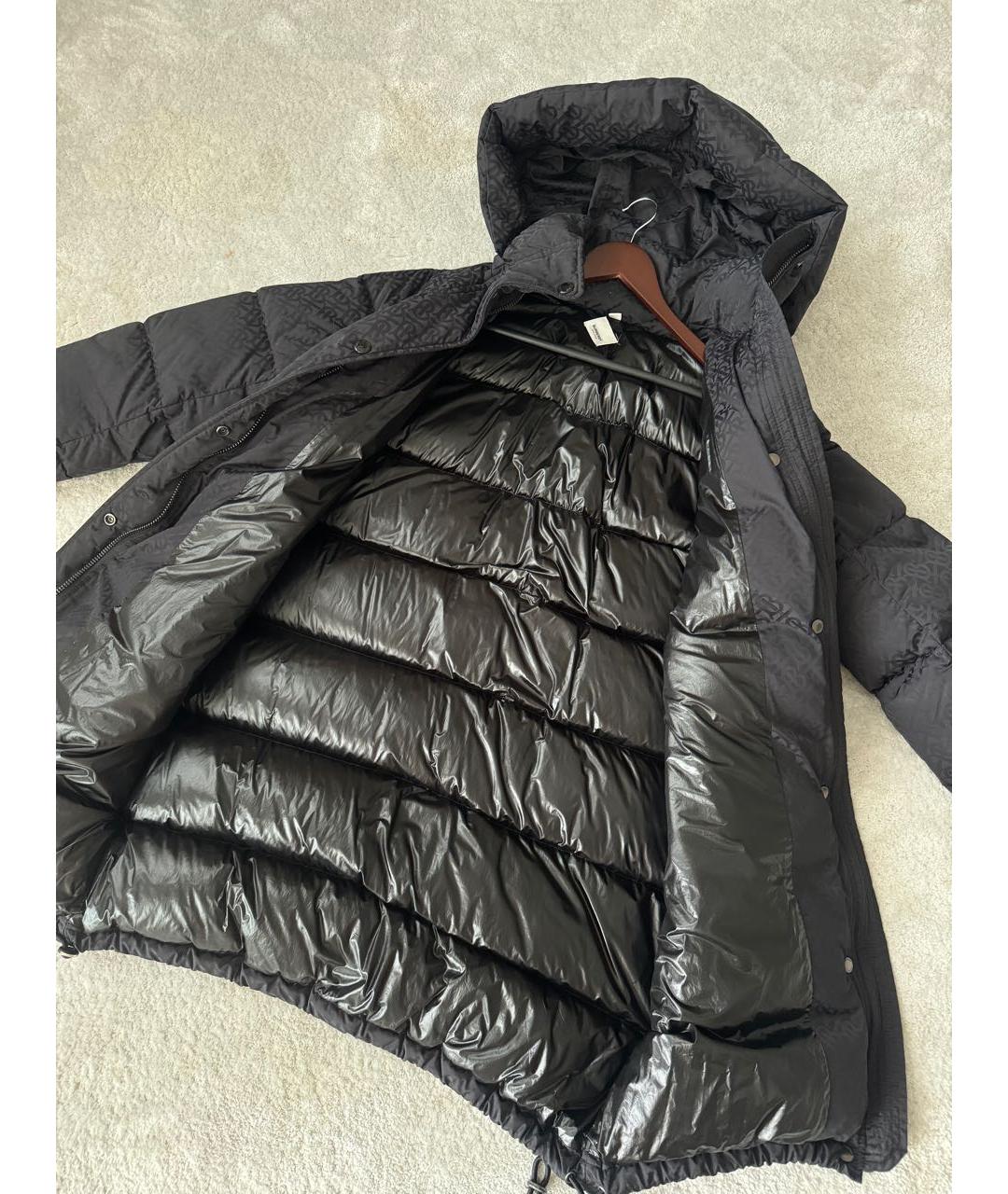 BURBERRY Черный пуховик, фото 3