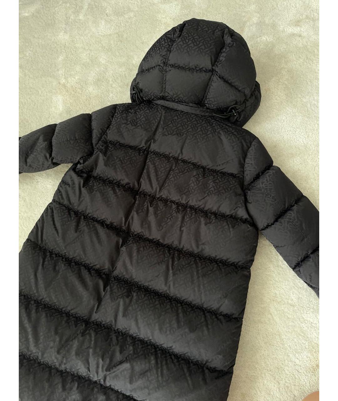 BURBERRY Черный пуховик, фото 6
