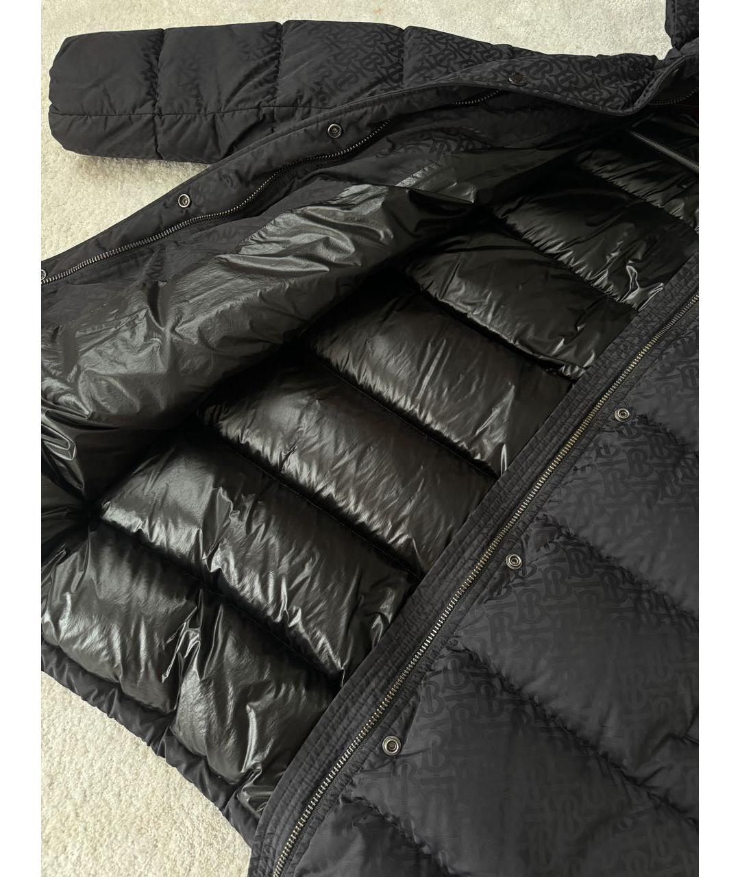 BURBERRY Черный пуховик, фото 8
