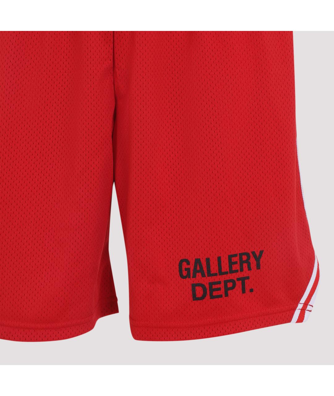 Gallery Dept Красные полиэстеровые шорты, фото 3