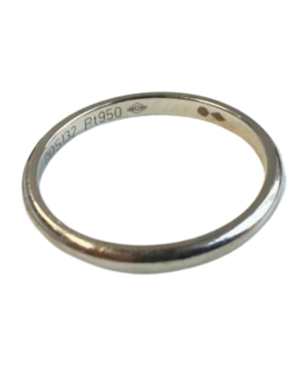 CARTIER Серебряное платиновое кольцо, фото 1